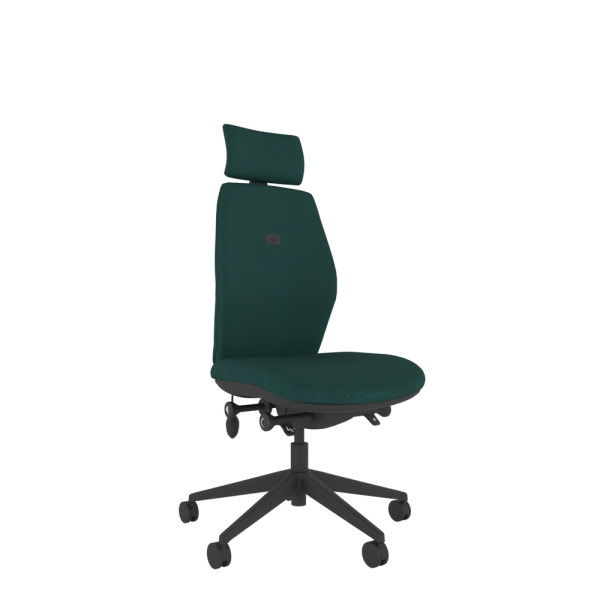Solo Medium Back Chair Small Seat with Headrest